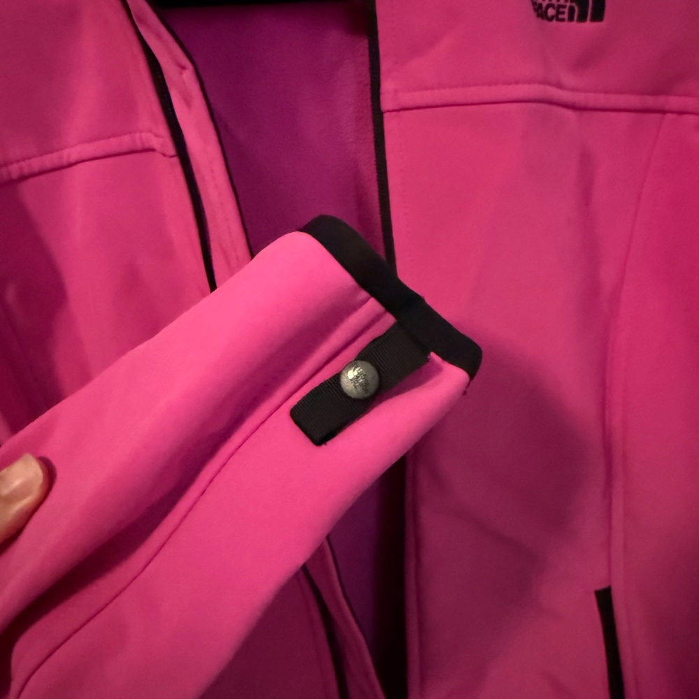 North Face Pink Jacket mint condition sz S - Picture 3 of 4